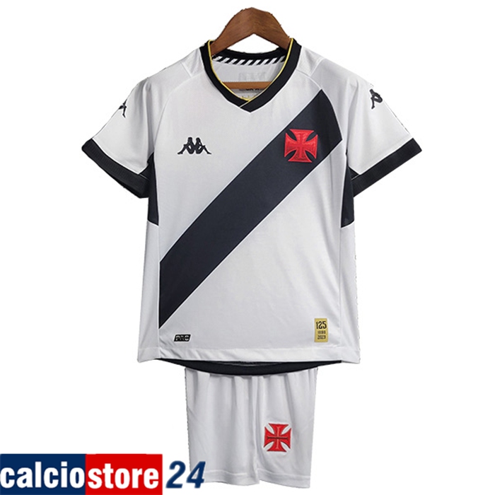 Creare Maglie Calcio CR Vasco Da Gama Bambino Seconda 2023/2024 Originale