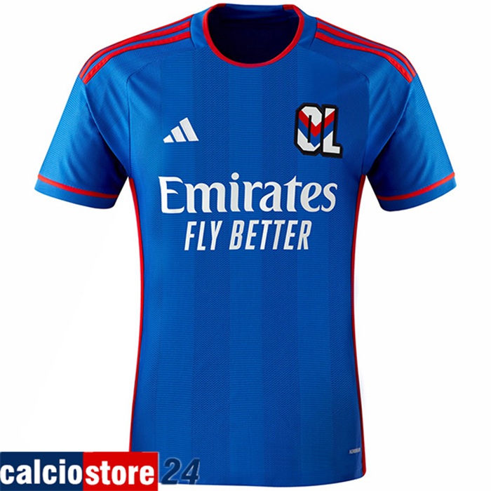 Personalizzazione Maglie Calcio Lyon Seconda 2023/2024 Ufficiale