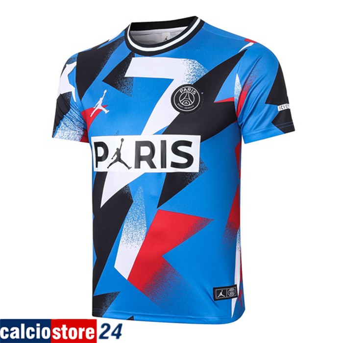 Nuova T Shirt Allenamento Paris PSG Jordan Colorato 2020/2021