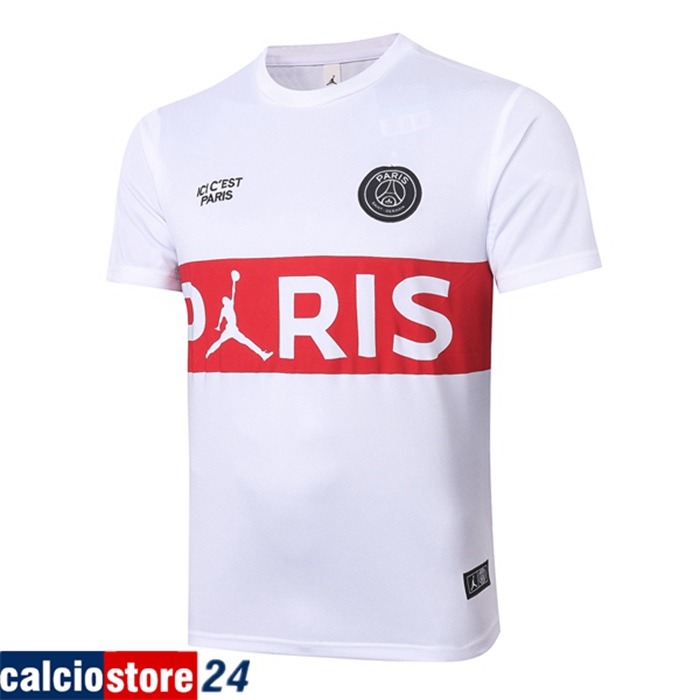 Nuove T Shirt Allenamento Paris PSG Bianca 2020/2021