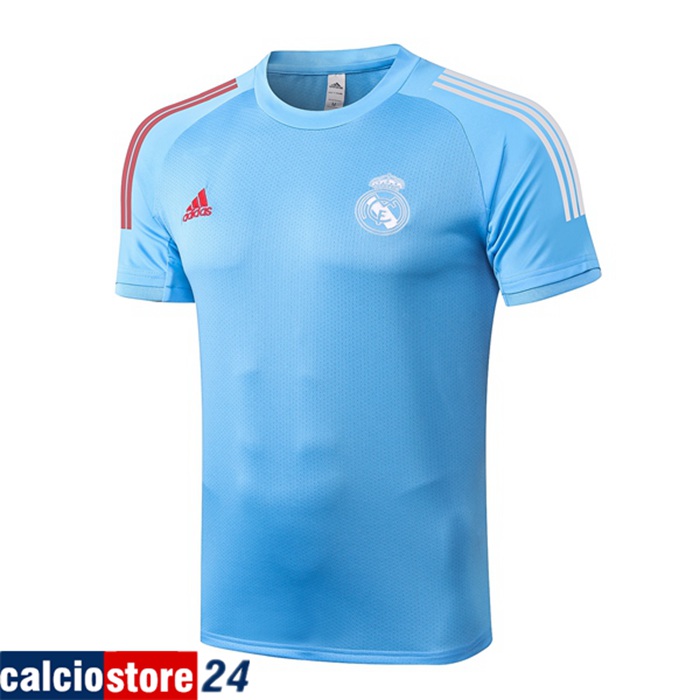 Nuove T Shirt Allenamento Real Madrid Blu 2020/2021