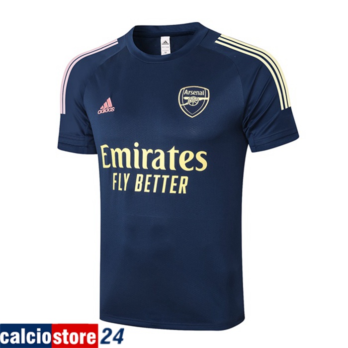 Nuova T Shirt Allenamento Arsenal Blu Reale 2020/2021