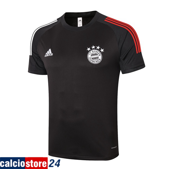 Nuove T Shirt Allenamento Bayern Monaco Nero 2020/2021