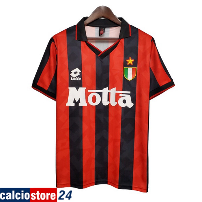 Nuova Prima Maglia AC Milan Retro 1993/1994