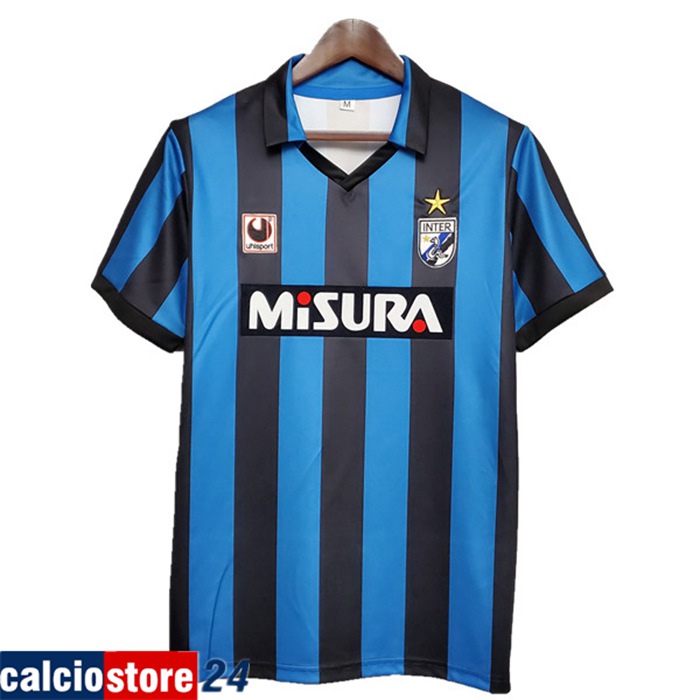 Nuove Prima Maglia Inter Milan Retro 1988/1990