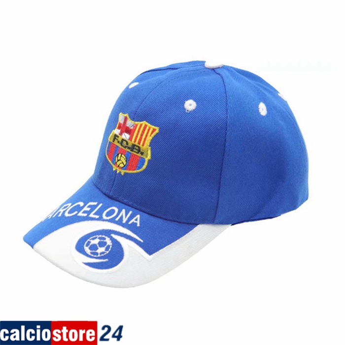 Nuova Cappello Da Calcio FC Barcellona Blu