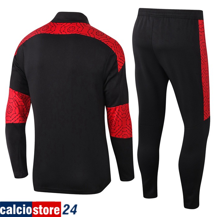Crea La Tua Insieme Tuta Calcio AC Milan Nero 2020/2021