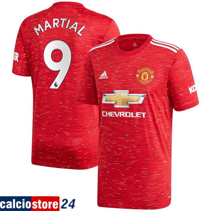 Nuove Prima Maglia Manchester United (Martial 9) 2020/2021
