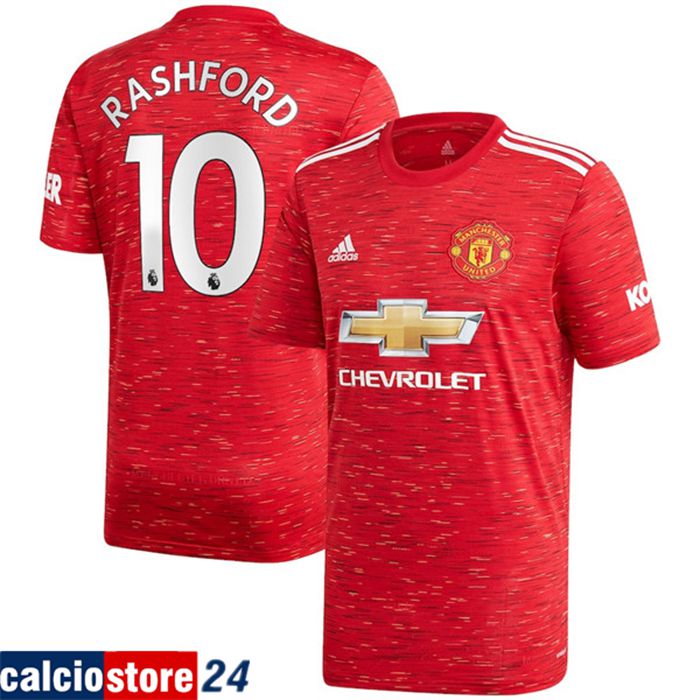 Nuova Prima Maglia Manchester United (Rashford 10) 2020/2021