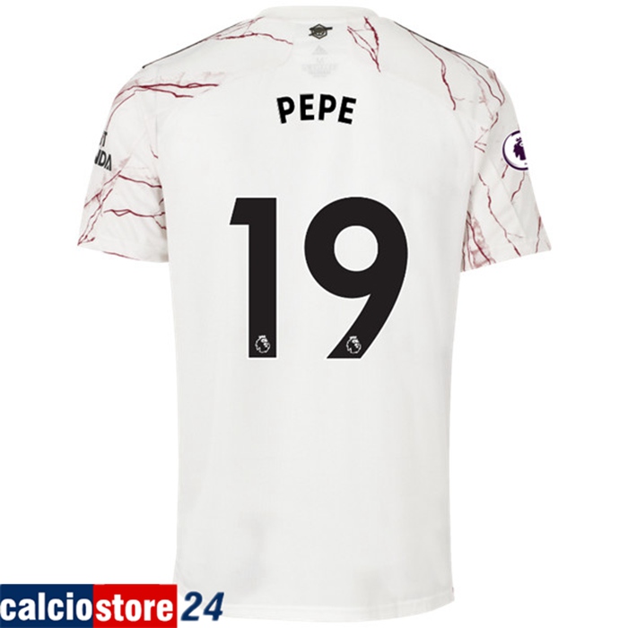 Nuova Seconda Maglia Arsenal (Pepe 19) 2020/2021