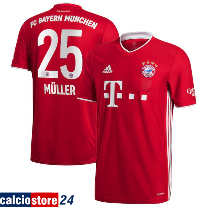Nuova Prima Maglia Bayern Monaco (M眉ller 25) 2020/2021