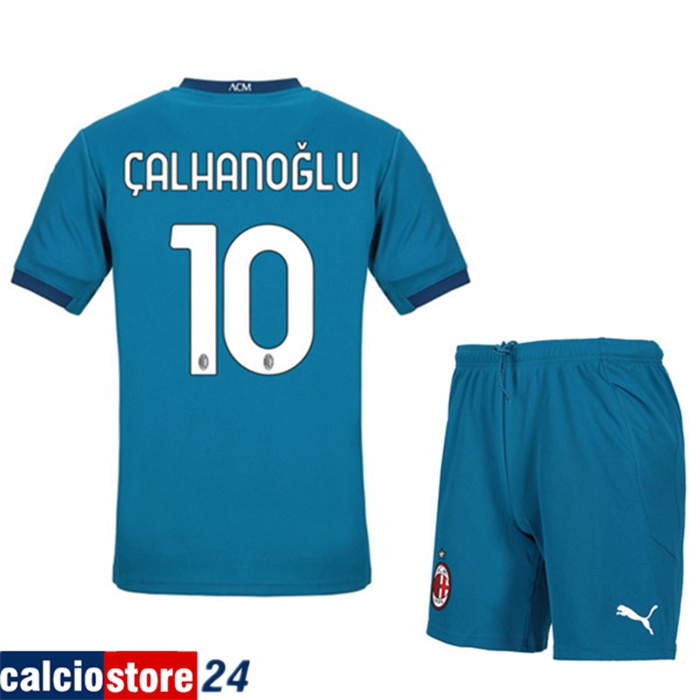 Nuove Seconda Maglia AC Milan (CALHANOGLU 10) Bambino 2020/2021