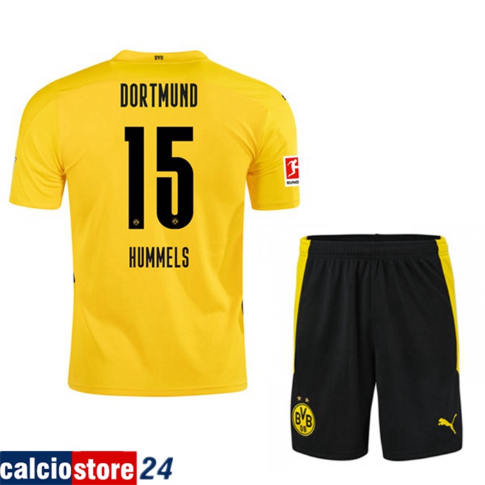 Nuova Prima Maglia Dortmund BVB (HUMMELS 15) Bambino 2020/2021