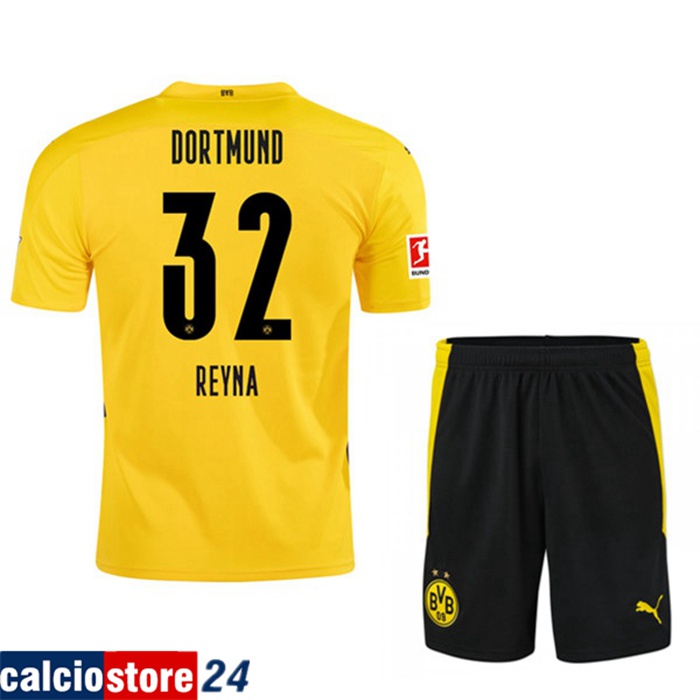Nuove Prima Maglia Dortmund BVB (REYNA 32) Bambino 2020/2021
