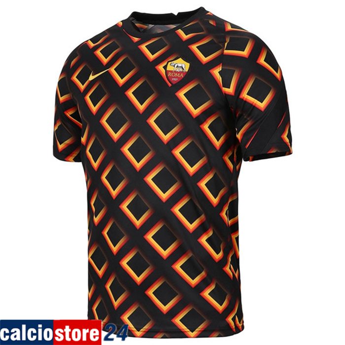Nuove T Shirt Allenamento AS Roma Nero 2020/2021