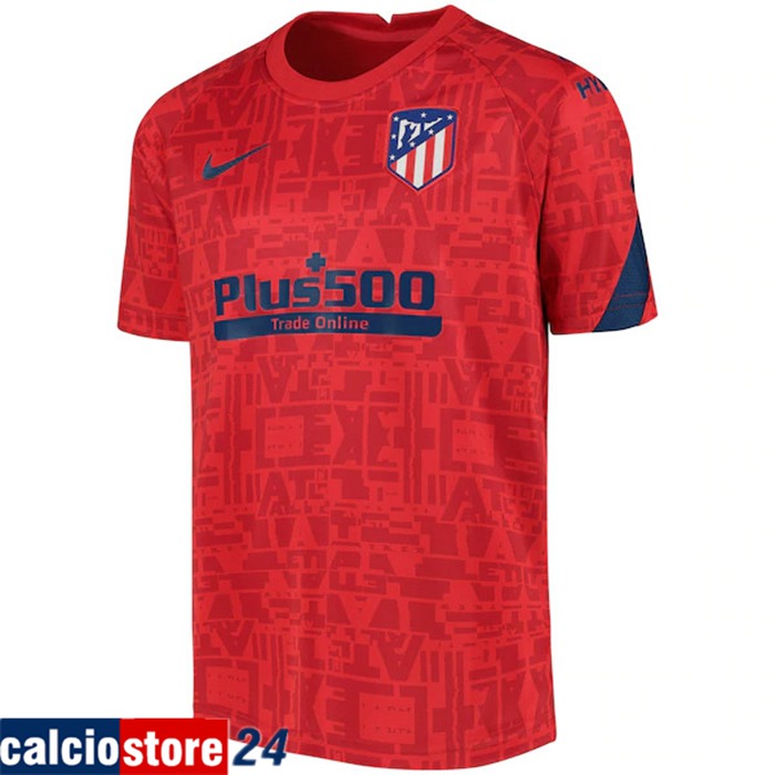 Nuova T Shirt Allenamento Atletico Madrid Rosso 2020/2021