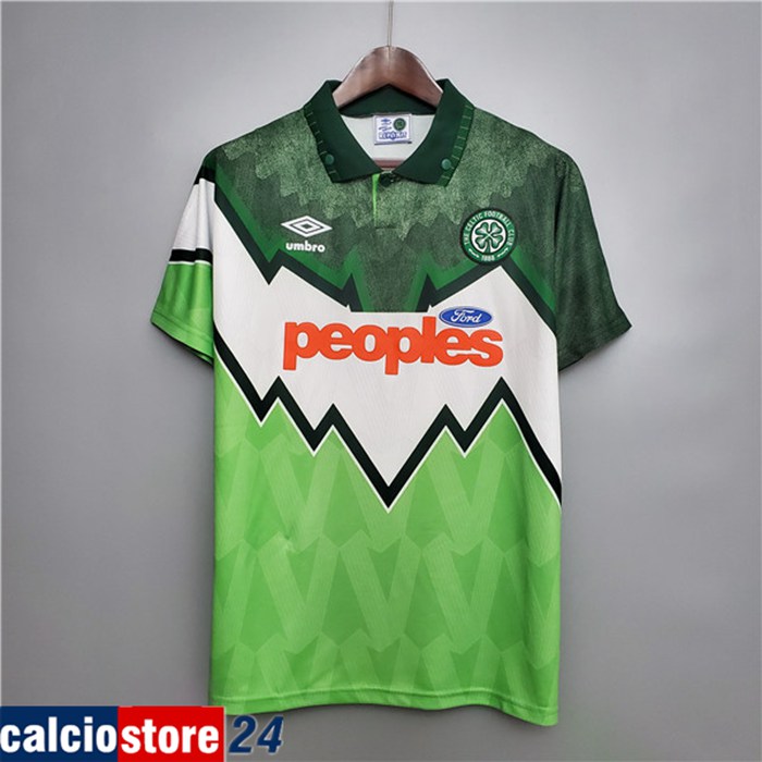 Nuove Maglia Calcio Celtic FC Retro Prima 1991/1992