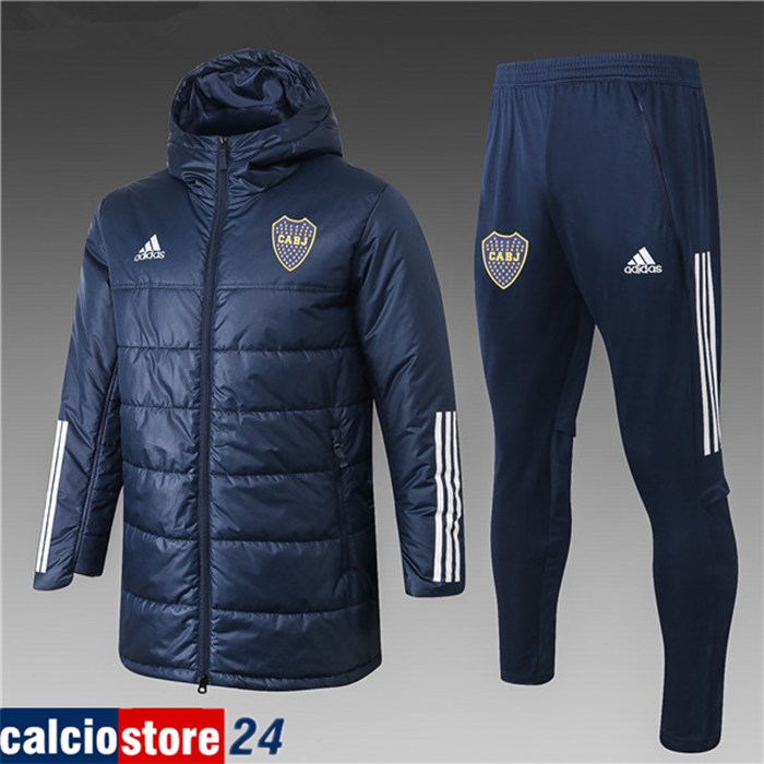 La Nuova Piumino Calcio Boca Juniors Blu Navy + Pantaloni 2020/2021