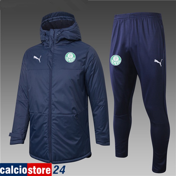 Nuova Piumino Calcio Palmeiras Blu Navy + Pantaloni 2020/2021