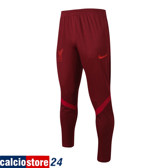 Nuova Pantaloni da Allenamento FC Liverpool Rosso 2020/2021