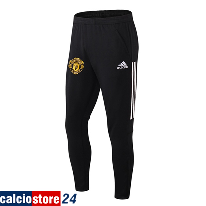 Nuova Pantaloni da Allenamento Manchester United Nero 2020/2021