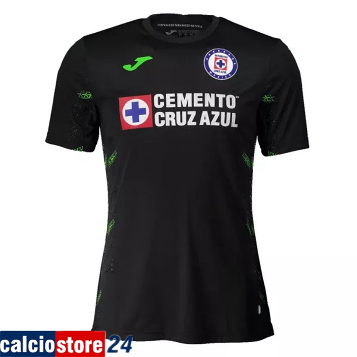Nuova Maglia Calcio Cruz Azul Portiere Nero 2020/2021