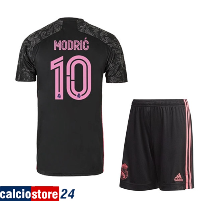 Nuove Maglia Calcio Real Madrid (MODRIC 10) Bambinos Terza 2020/2021